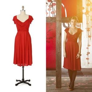 Deletta Anthropologie Warp and Weft Jersey Dress